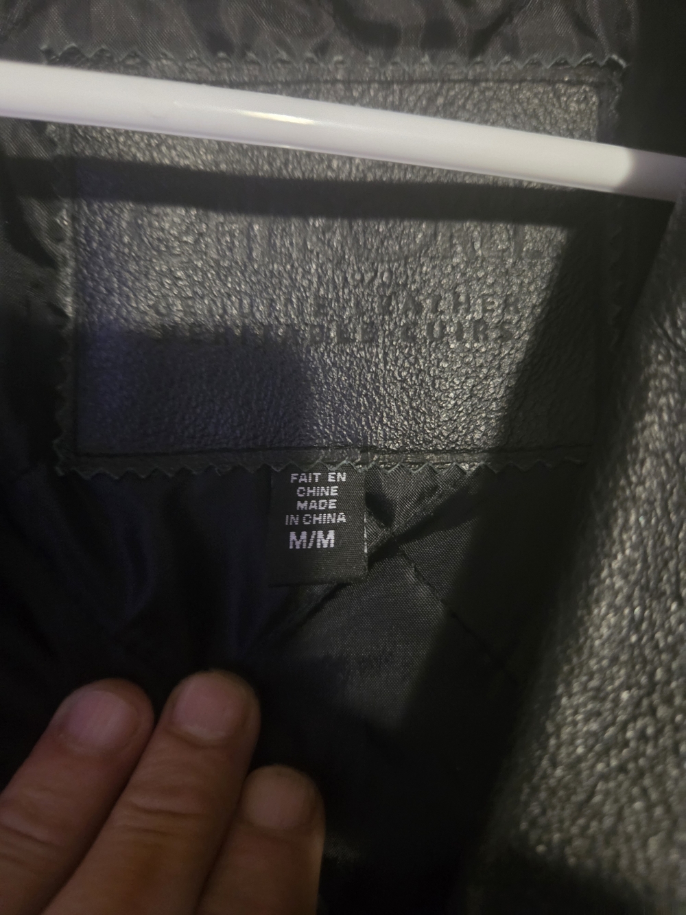 Black Leather Jacket - M/M
